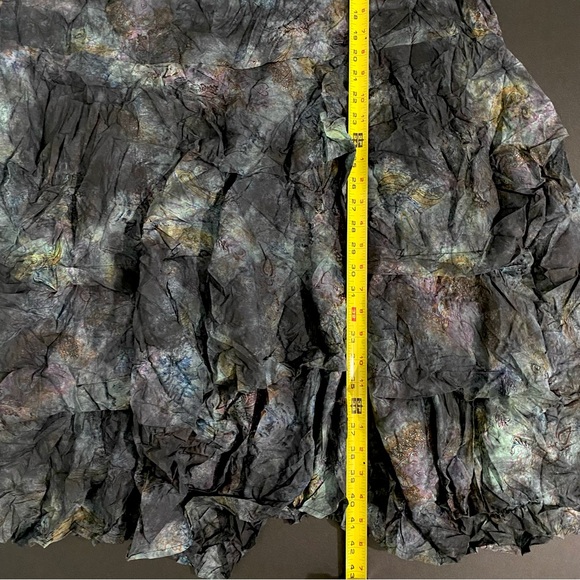 Comfy USA — Lori Jumper Dress Nicolas Print XL Lagenlook Art to Wear - Picture 9 of 11